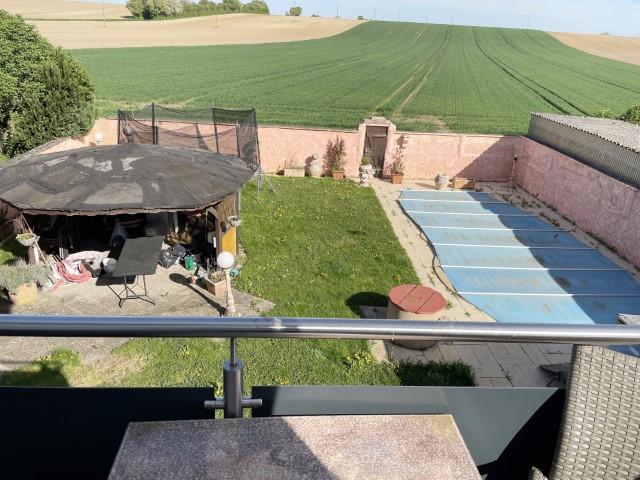 Ausblick in den Garten (Klein) Haus Kandel