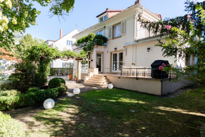 Hinteransicht (Klein) Haus Karlsruhe
