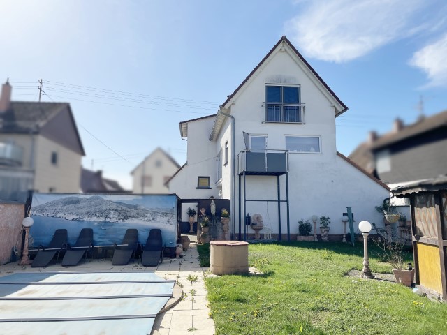 Hinteransicht (Klein) Haus Kandel