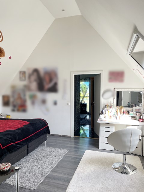 Schlafzimmer im DG (Klein) Haus Kandel